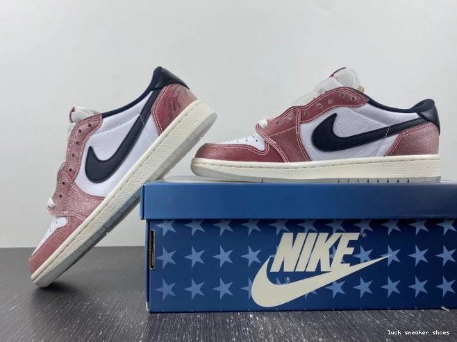 Reps LUCY OG 'RED BLACK' AIR ROOM FN0432-017 TROPHY JORDAN LOW 1 X 0716